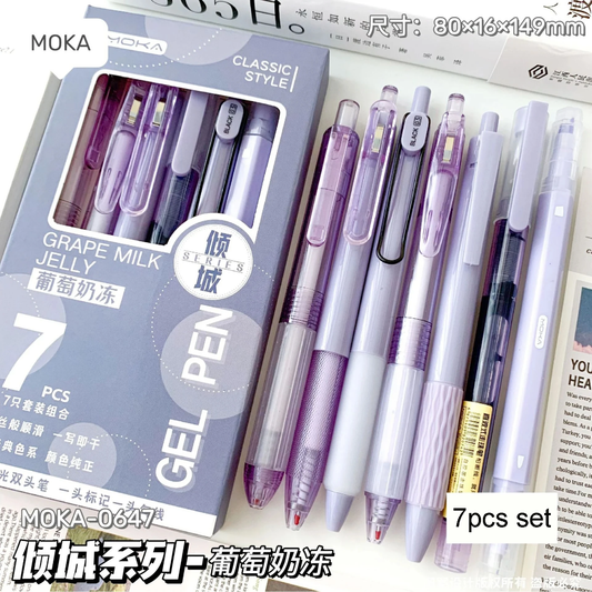 7pc Pen Set- PREORDER