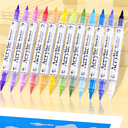 168 Colour (84pc) Double Sided Acrylic Markers