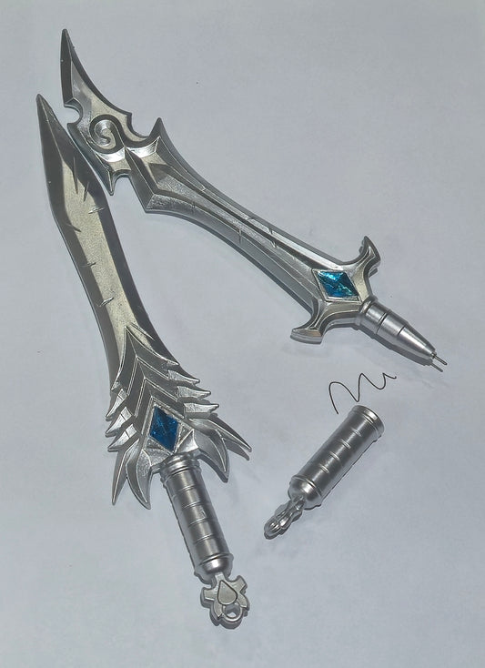 1pc Novelty Sword Pen- Black Gel Ink